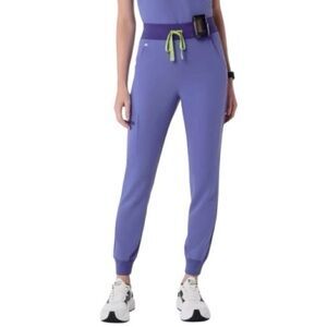 Figs Limited Edition Blueberry Zamora Joggers High Waisted Scrub Pants